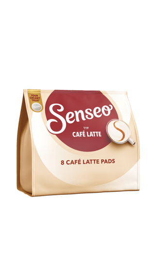 4051016  Senseo Cafe Lattee x8 pads, 92g